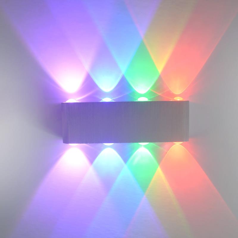 现代简约LED铝材壁灯客厅卧室背景灯 玄关过道走廊酒店工程灯