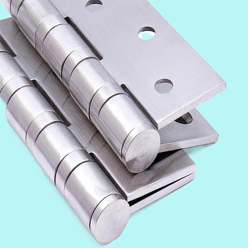 合页不锈钢加厚国标4寸5寸折页房门木门平开合叶静音淳枫