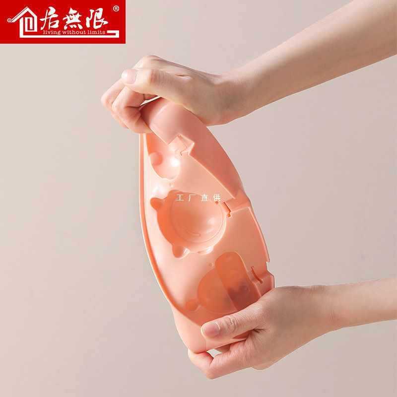 A5L可叠加雪糕模具家用自制三只冰淇淋冰激凌模型冰糕冰棒冰棍冰