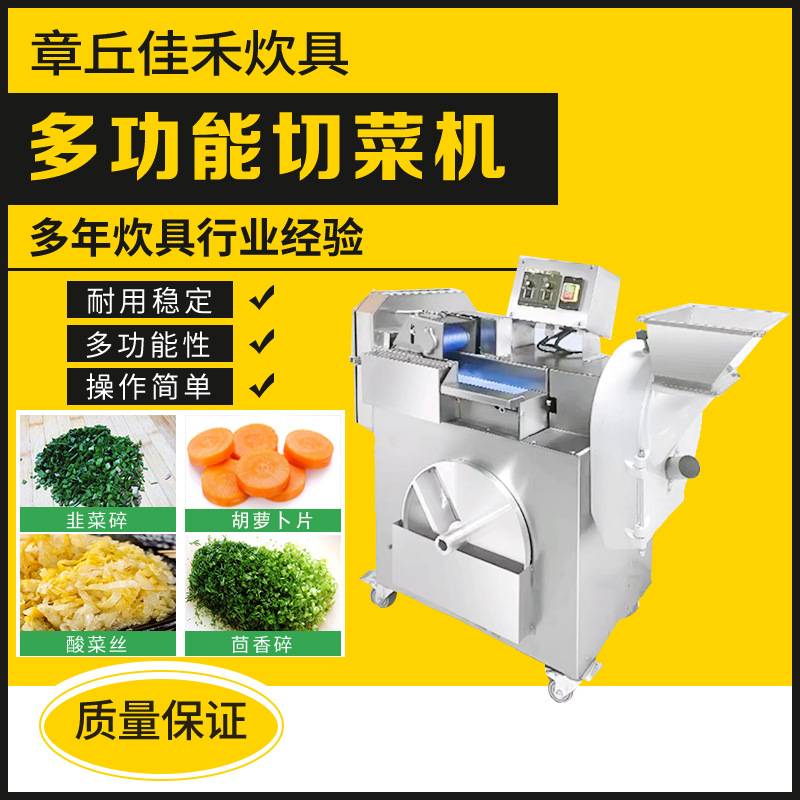 全自动萝卜韭菜切割用食堂酒店大型商用不锈钢多功能球茎切菜机