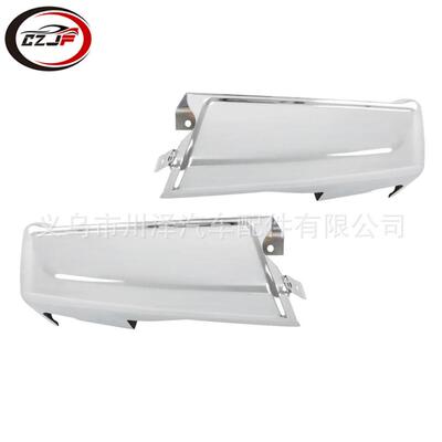 适用2021-2024猛禽F-150后保险杠端盖镀铬不带停车孔ML3Z17906CA