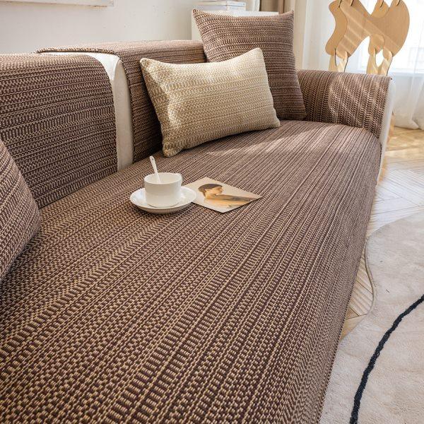 简约日式棉麻沙发垫防滑编织亚麻四季通用布艺座垫盖布套罩巾夏季,居家布艺,沙发垫,淘宝优惠券,粉丝福利购,淘宝优惠卷