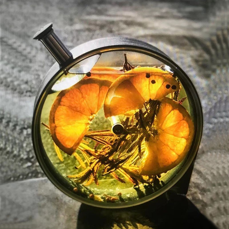 酒术美国进口航窗浸泡酒壶创意调酒分G子料理鸡尾酒密封玻璃泡酒