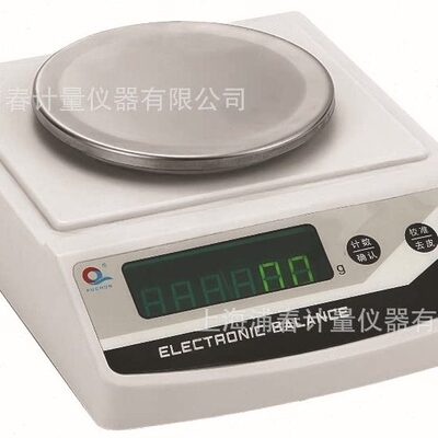 上海浦春电子天平1200g/0.1g实验室用电子秤精密分析天平电子称
