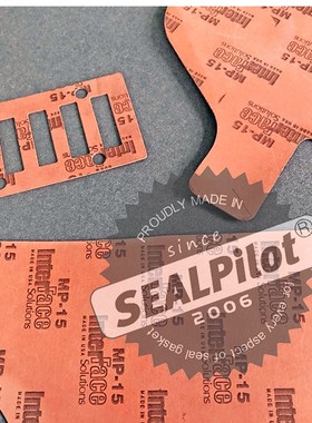 制冷压缩机用密封垫片MP1u5红色耐油纸垫片进口材料可定制各种垫