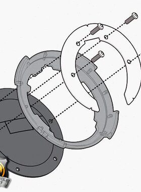 CB400F/CBR650R/CB650R/CB1100/CB300 NT1100油箱包转接环CB300R