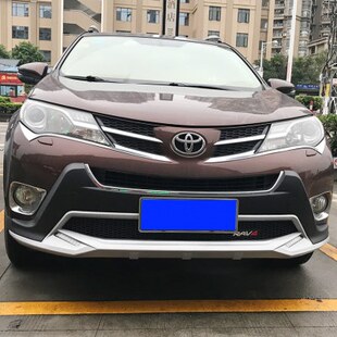 专用于14-16款RAV4前后保险杠SUV前杠后杠总成改装小包围RAV4护杠