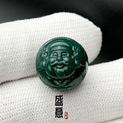 雪巴琉璃弥勒佛头财神隔珠单珠顶珠腰珠星月金刚菩提猴头配饰配珠