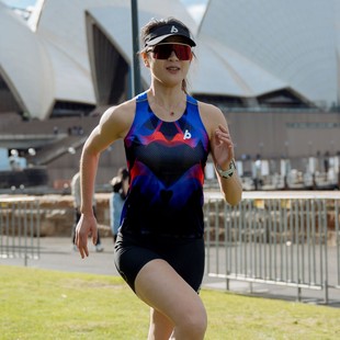 【悉尼战队款】PBRUNNER 男女款背心马拉松/跑步运动速干超轻背心