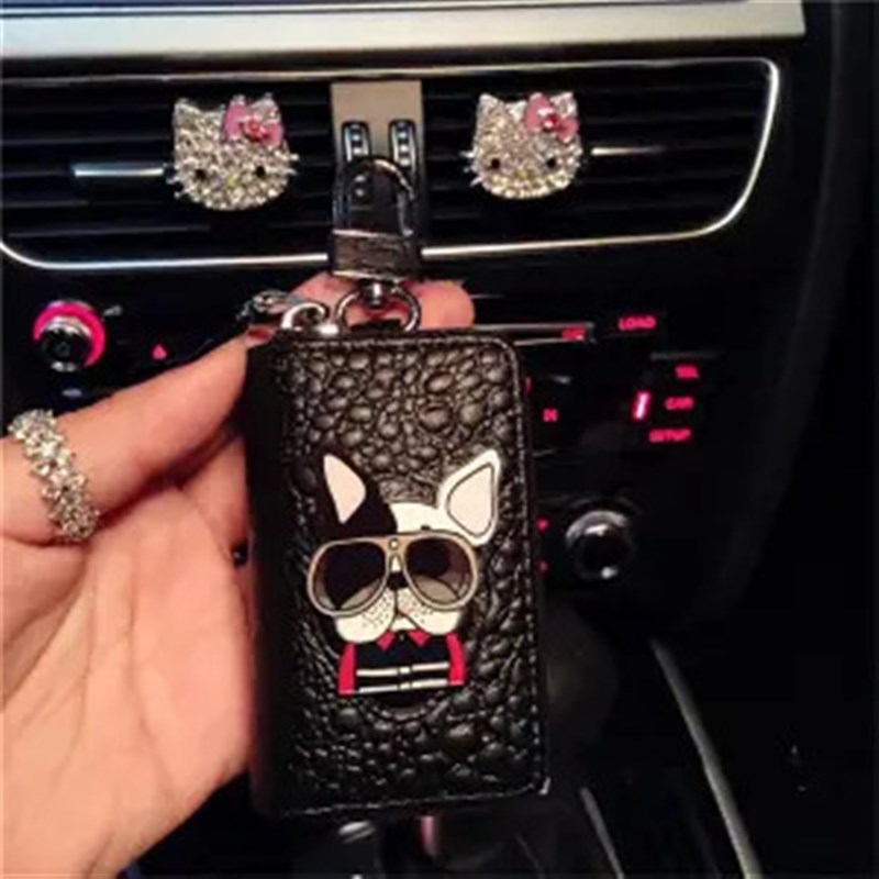 车载钥匙包车用遥控保护皮套卡通公仔钥匙套可爱遥控包遥控套