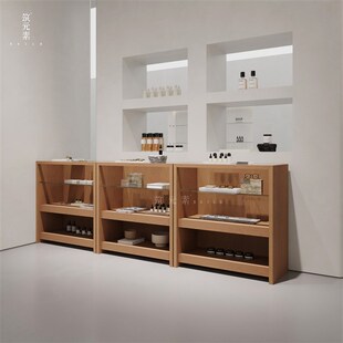 现代商用抽盘饰品展示柜眼镜鞋包服装玻璃展柜多功能产品陈列柜子