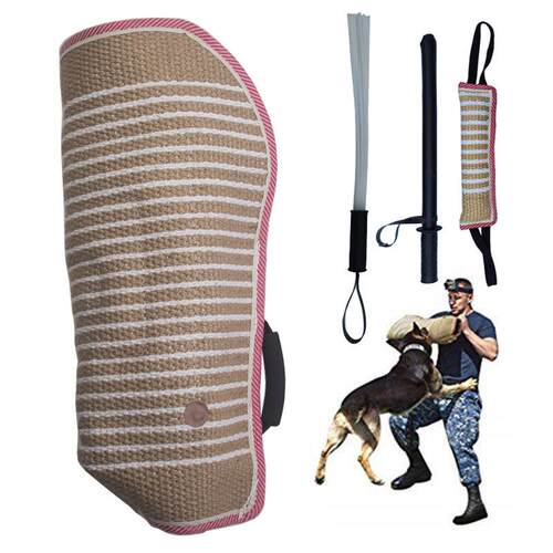 狗狗扑咬袖击打棒训狗用品咬棒狗用品训狗袖套马犬德牧扑咬袖