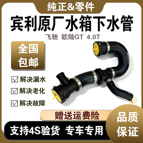 飞驰4.0欧陆GTV8发动机全车水管
