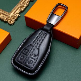 24款红旗hs5钥匙套男士真皮eqm5 h9 hs3 h6 h5 hs7 hq9汽车包扣壳