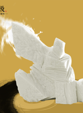 客厅办公室新中式摆设现代家居太极人物雕塑摆件房间软装玄关装饰