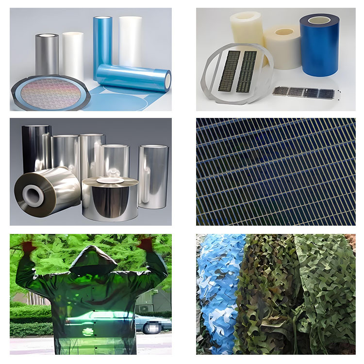 UV减粘PO基膜 PCB板 阻胶膜 纳米晶超薄带 磁芯 隐身伪装防护材料