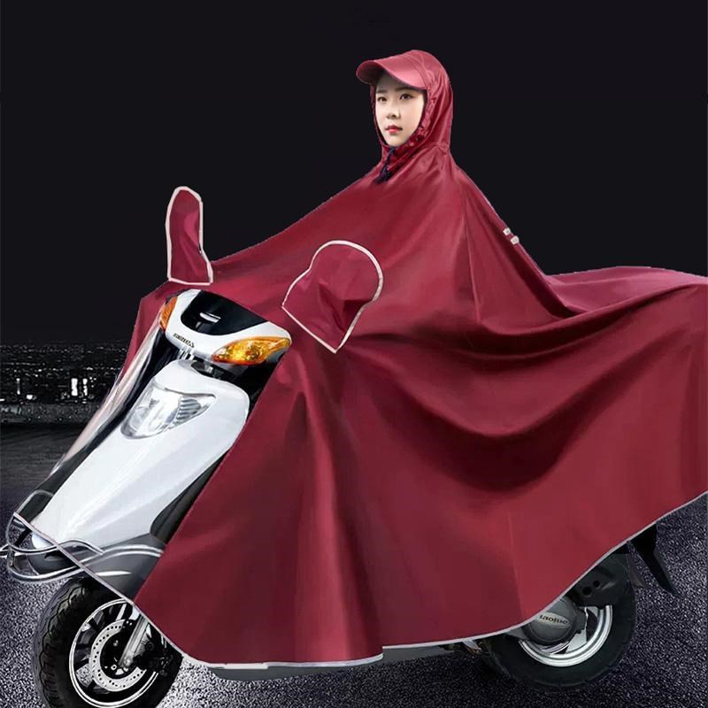 电动车雨衣男女款摩托 托电动车专用新款单人加大长版V全身防暴雨