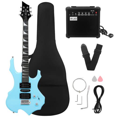 24品电吉他套装摇滚吉他带音箱初学者guitar入门新手吉他厂家