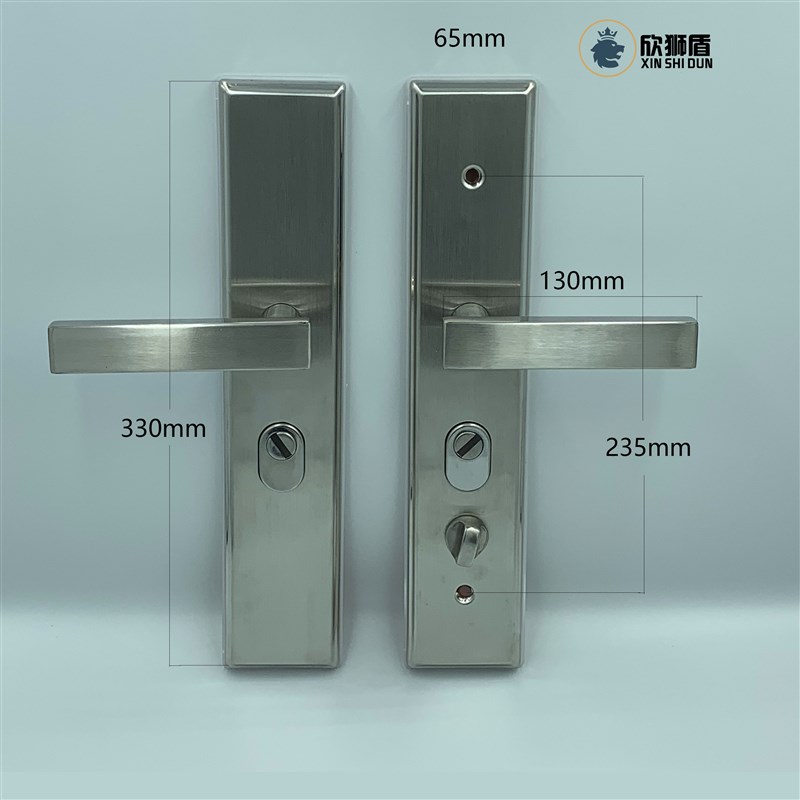 不锈钢防盗门把手j 通用门把手 304不锈钢 步阳 春天 群升通用