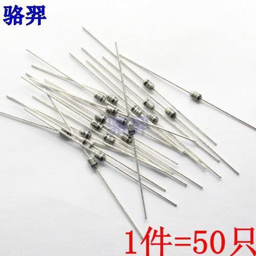 1W稳压二极管 1N4752A 1N4753A 1N4754A 1N4755A 33V 36V 39V 43V