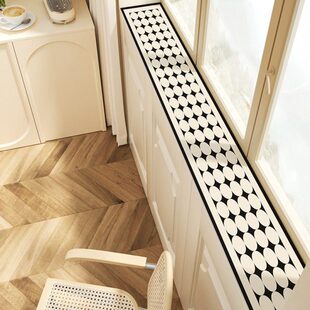 极窄窗台垫窗边沿改造皮革保护垫子防滑吸水防尘长条飘窗垫可定制