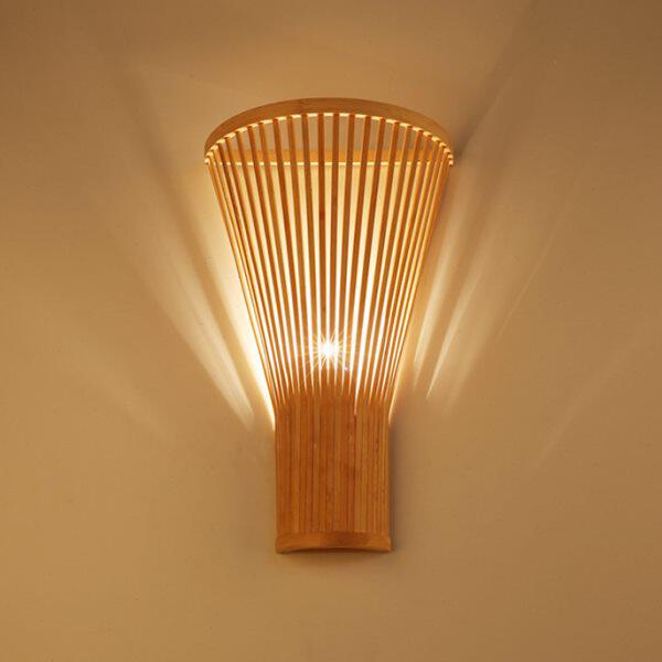 赶灯荟中式竹编壁灯创意个性田园墙灯农庄茶楼宾馆楼梯走廊过道灯