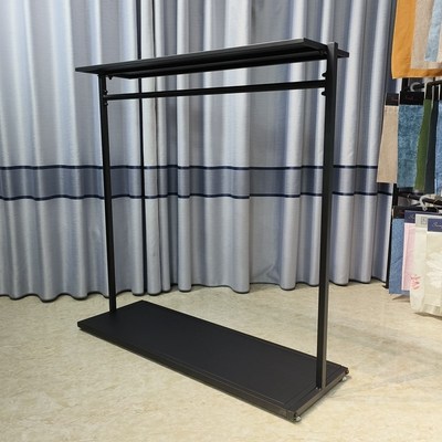 中岛架挂面料g架布料展示架样品布纺织吊卡展柜家纺落地靠墙陈列