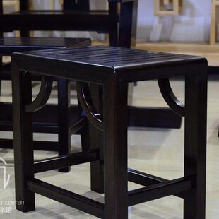 铁力木家具 乌木阴沉木铁力木仿古典凳子样子全榫卯结构家居用品