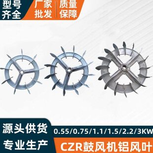 鼓风机配件CZR离心式炉灶吹风机铝叶子/风叶/叶轮14/16/19/21轴孔