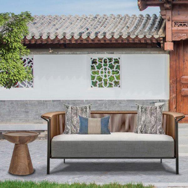 户外沙发藤编室外家具简约休闲花园售楼部酒店庭院组合阳光房沙发,住宅家具,户外沙发,淘宝优惠券,粉丝福利购,淘宝优惠卷