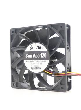 9GV1212P4G01 Sanyo 山洋 轴流风扇 1.68A 20.16w