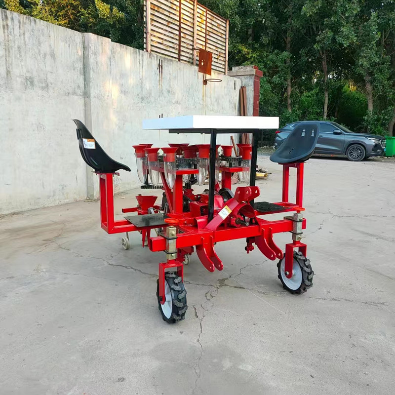 秧苗移栽机 自走式辣椒 西红柿 小白菜茄子青菜栽苗机 蔬菜移栽机