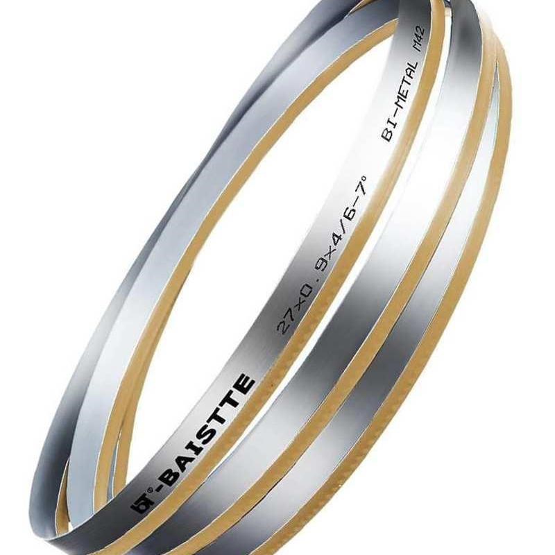 M42带锯条双金属切割不锈钢模具钢据条34*1.1高X速网锯床锯条