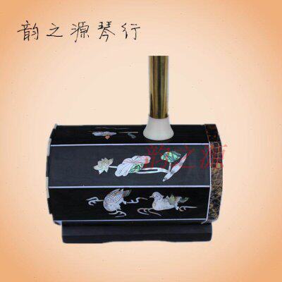 四胡乐器 专业蒙古低音四胡 高档黑檀贝雕低音四胡 配件齐全