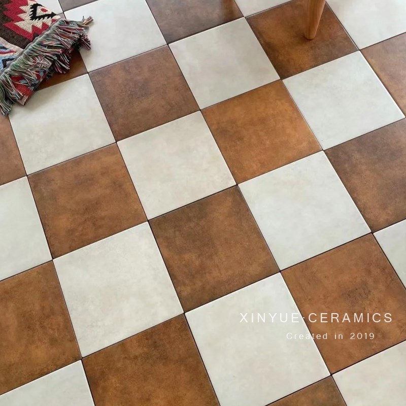 法式复古混搭f全瓷方砖哑光手工砖厨房卫生间浴室墙砖餐厅地砖瓷