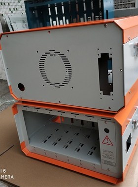 热流道温控箱体壳体/插卡式橙色柳道温度W控制箱配电箱