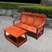 全实木沙发新中式 客厅家具小户型办公室会客喝茶椅沙发组合五件套