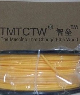 大尺寸 3D打印 3D打印耗材PLA耗材 1.75mm 1KG 橙黄色 SLA 光固化