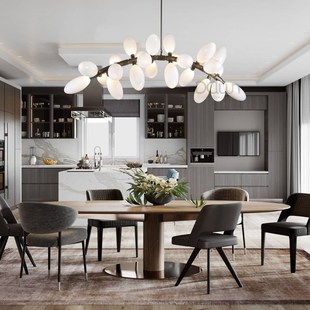 北欧简约客厅吊灯创意个性 葡萄艺术灯餐厅吧台工Y程样板房灯 风格