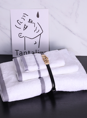 样板房卫生间装饰品简约酒店浴室柜生活阳台沐浴软T装毛巾组合摆