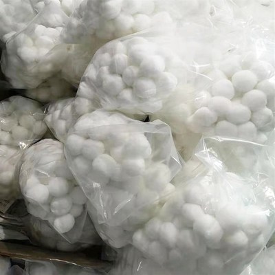 净水处理纤维球滤料鱼缸棉球白色改性纤维球制作除油纤维过滤材料
