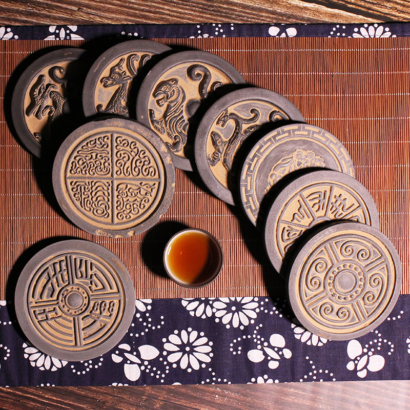 山西地区民间h特色手工艺砖雕瓦当家居饰品摆件中国风出国外事礼