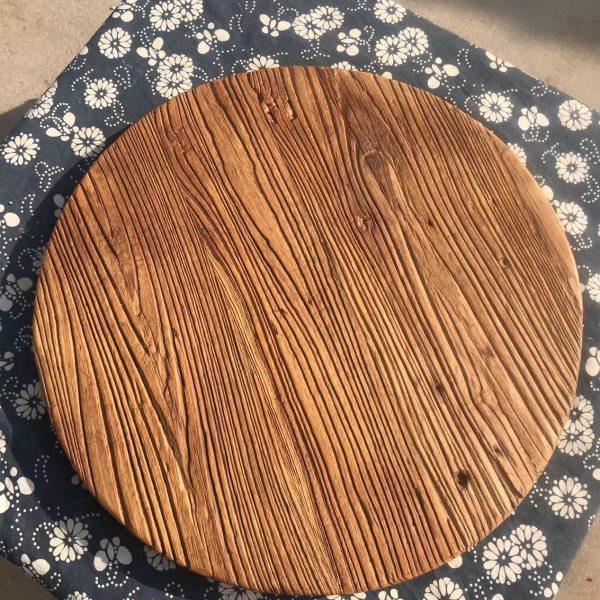 风化老榆木实木圆形台面定制圆桌面板原木折叠圆桌面小茶几圆盘面,住宅家具,家用茶台/茶桌,淘宝优惠券,粉丝福利购,淘宝优惠卷