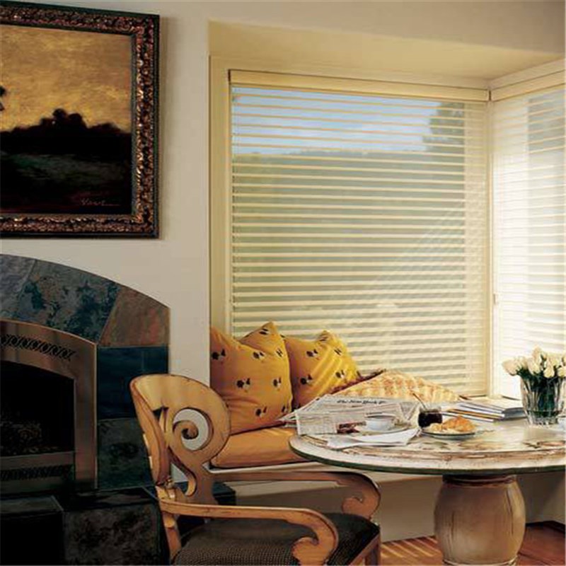 韩式香格里拉帘柔纱帘遮光卧室客B厅卫生间百叶窗帘阳台办公室卷