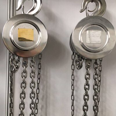 上海沪工全不锈钢手拉葫芦不锈钢倒链1吨2T吨3T5吨3米6M9M米12M