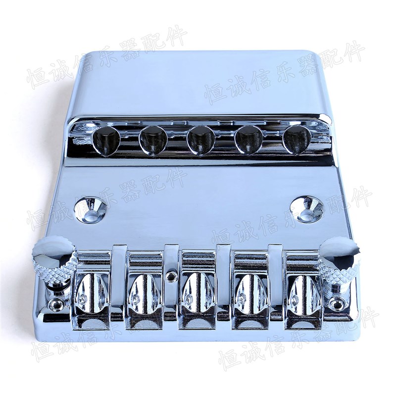 五弦电贝斯琴桥拉弦板电吉他琴桥5D弦电贝司弦桥下驹Bass拉线器