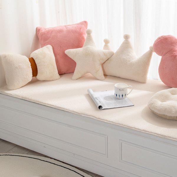 四季毛绒飘窗垫窗台垫装饰加厚网红毯子卧室阳台垫子落地窗垫定做,居家布艺,飘窗垫,淘宝优惠券,粉丝福利购,淘宝优惠卷