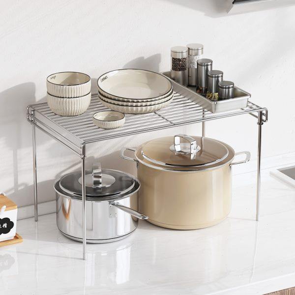 304不锈钢微波炉架子厨房置物架台面烤箱收纳架储物架橱柜分层架,家庭/个人清洁工具,浴室角架/置物架,淘宝优惠券,粉丝福利购,淘宝优惠卷