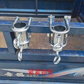 三轮车太阳伞固定器大伞摆摊伞餐车户外固定底座钓鱼伞伞撑固定夹