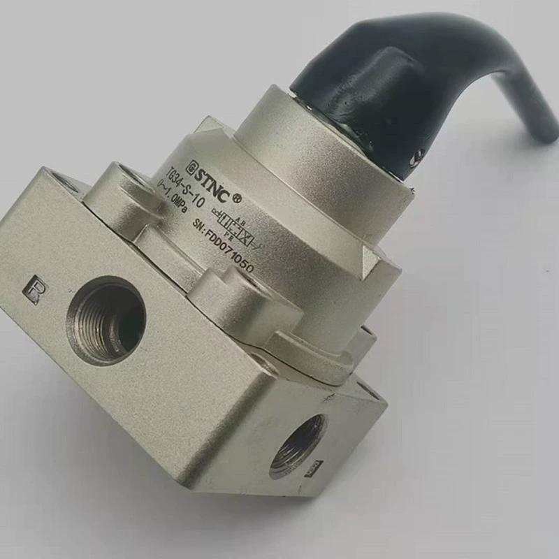 STNC索诺天工手动换向阀TG34-S-0E6/08/10/15三位四通手转阀